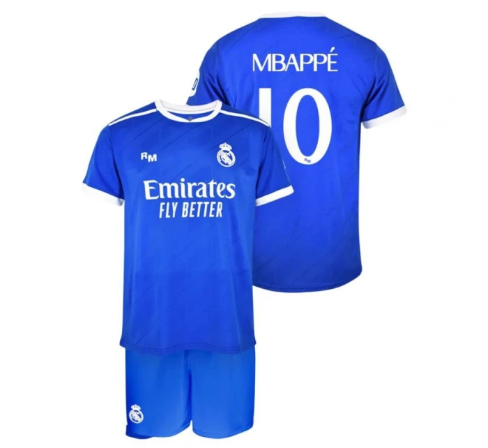 Real Madrid dres šortky sada junior Mbappe box RM25B3 Real Madrid dres šortky sada junior Mbappe box RM25B3