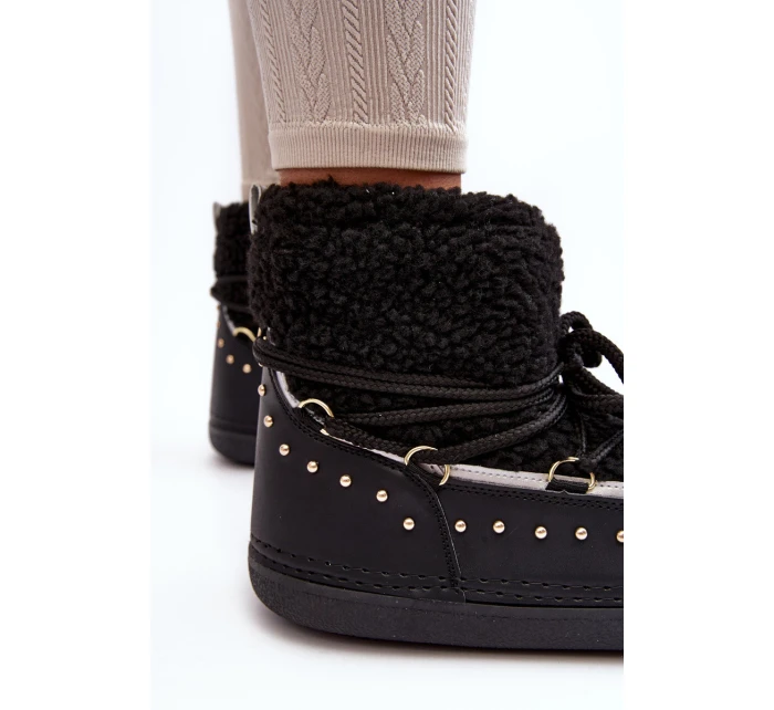 Dámské zateplené zimní sněhule černé model 21637510 - Boto