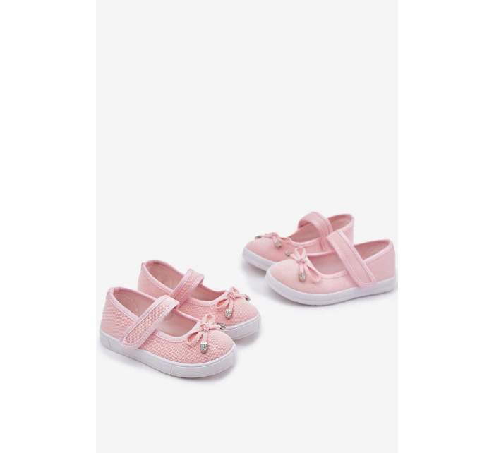 Dětské s mašlí růžové model 21692273 - Boto
