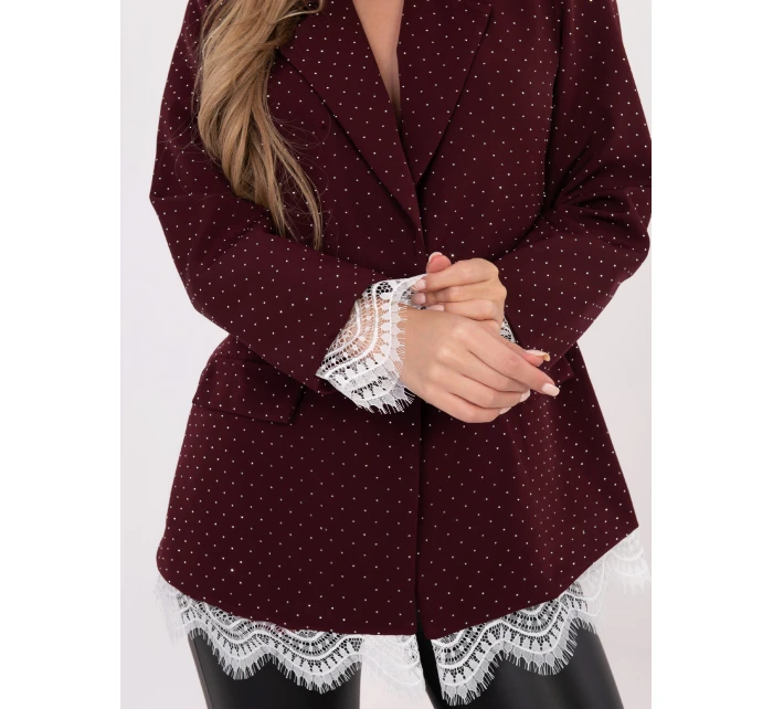 IT MA blazer FL9916 2.12P bordová IT MA blazer FL9916 2.12P bordová