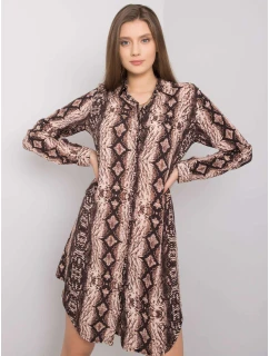 Šaty TO SK 1103 9.10P hnedá