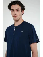 Pyžamo s knoflíkovou légou model 20770384 - Vamp