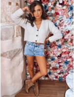 Dámsky svetr SISTERS light beige FashionStreet MY1959z