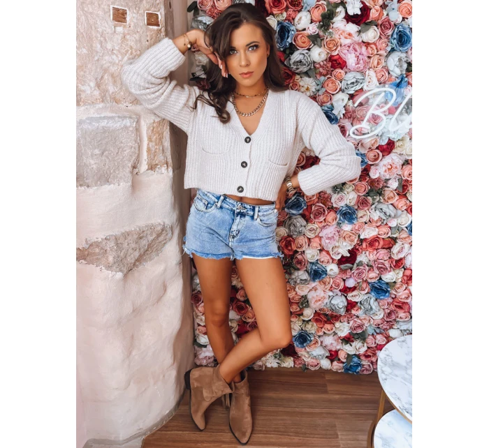 Dámsky svetr SISTERS light beige FashionStreet MY1959z