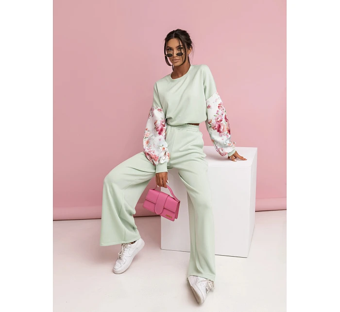 Ležérní souprava s rukávy a širokými nohavicemi model 22049180 - Moon