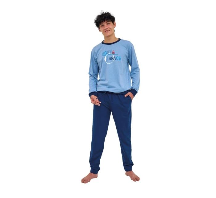 Chlapecké pyžamo model 21788556 Light - Cornette Chlapecké pyžamo model 21788556 Light - Cornette