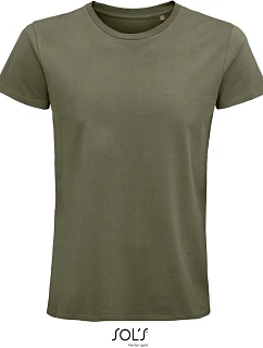 SOL'S Pioneer Men Pánske tričko z bio bavlny 25.3565 khaki