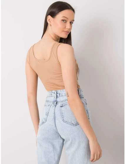 Dámský top DHJ TP model 15430253 velbloud - FPrice Dámský top DHJ TP model 15430253 velbloud - FPrice