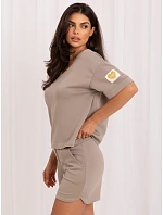 Komplet MO KMPL model 22278433 ciemny bezowy - FPrice Komplet MO KMPL model 22278433 ciemny bezowy - FPrice