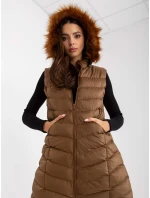 Dámska vesta RV KZ 008.00P hnedá