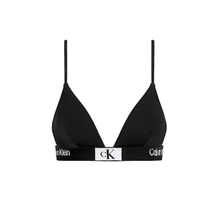 Dámsky top plaviek FIXED TRIANGLE-RP KW0KW02451BEH - Calvin Klein