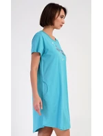 Dámske domáce šaty s krátkymi rukávmi Vanda Dámske domáce šaty s krátkymi rukávmi Vanda