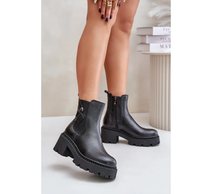 Topánky na podpätku model 202816 Step in style Topánky na podpätku model 202816 Step in style