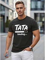 Pánske tričko s potlačou na Deň otcov bavlna čierna FashionStreet NX5143R Pánske tričko s potlačou na Deň otcov bavlna čierna FashionStreet NX5143R