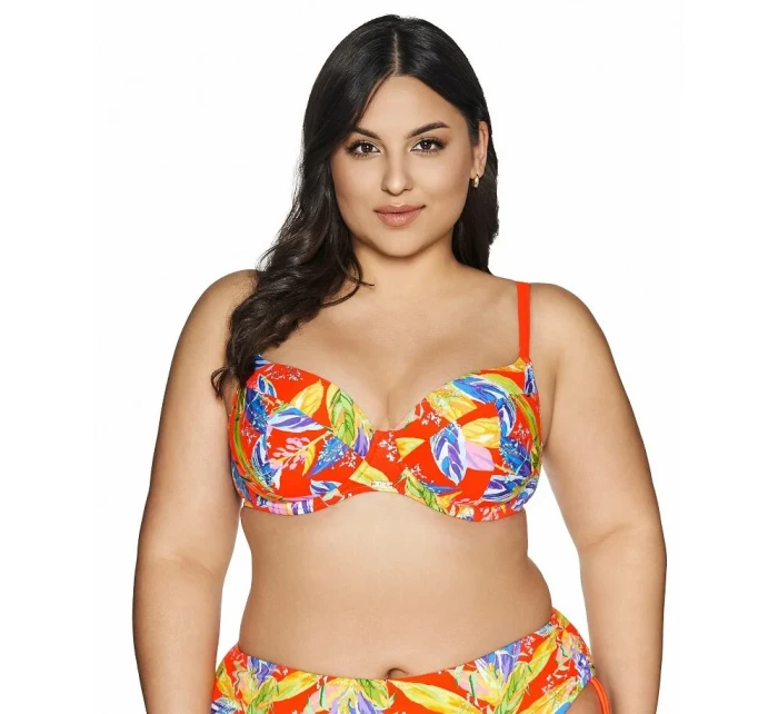model 20985678 podprsenka SK 226 Vivid Orange Maxi s plnými košíčky - Ava