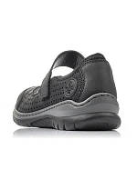 Pohodlná polobotka W černá model 22050507 - Rieker Pohodlná polobotka W černá model 22050507 - Rieker