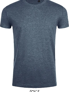 Pánske tričko SOL'S Imperial Fit „Slim Fit“ 25.0580 v odtieni heather denim