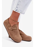 Dámské polobotky  hnědé  model 22103337 - SWEET SHOES