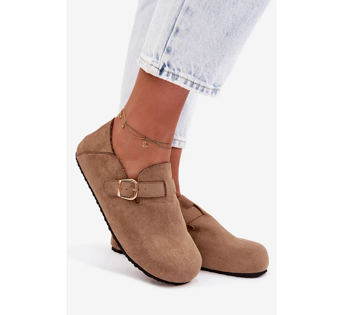 Dámské polobotky  hnědé  model 22103337 - SWEET SHOES