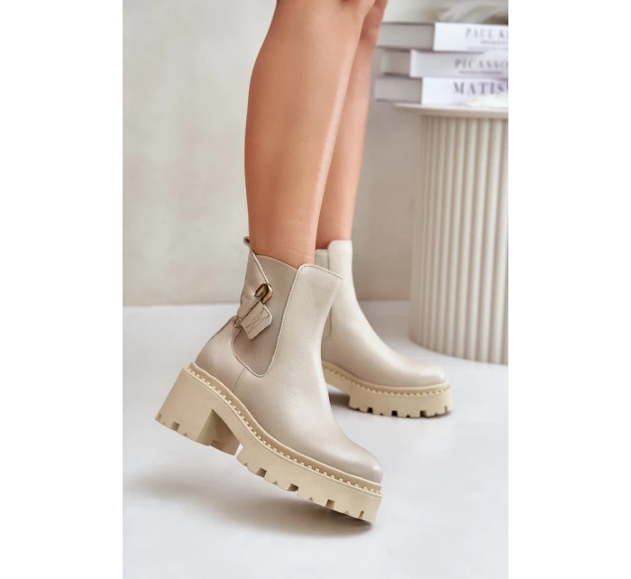 Topánky na podpätku model 202815 Step in style Topánky na podpätku model 202815 Step in style