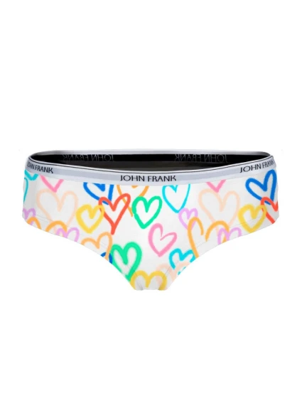 Dámske nohavičky John Frank WJFD-H57-HEARTS