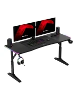 Herní stůl Hero model 21429425 RGB Black - Huzaro