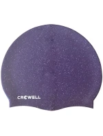 Crowell Recyklácia Pearl silikónová plavecká čiapka fialová farba 4 Crowell Recyklácia Pearl silikónová plavecká čiapka fialová farba 4