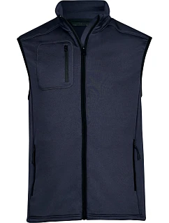 Tee Jays TJ 9104 Elastická fleecová vesta 18.9104 tmavomodrá