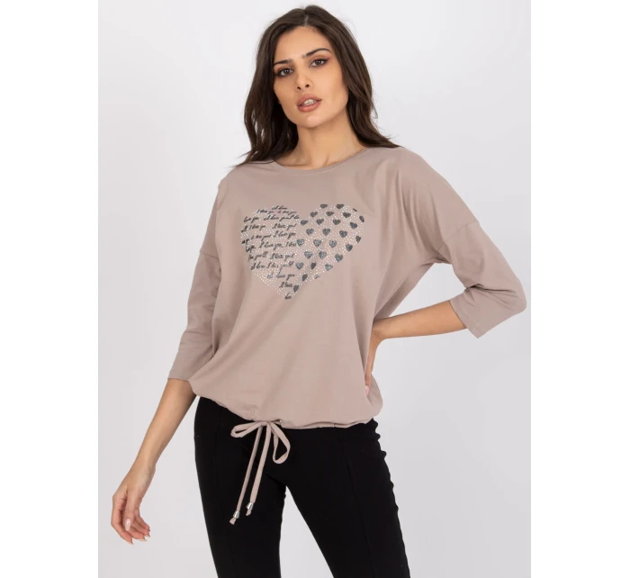 Halenka RV BZ model 17081498 tmavě lila - FPrice Halenka RV BZ model 17081498 tmavě lila - FPrice