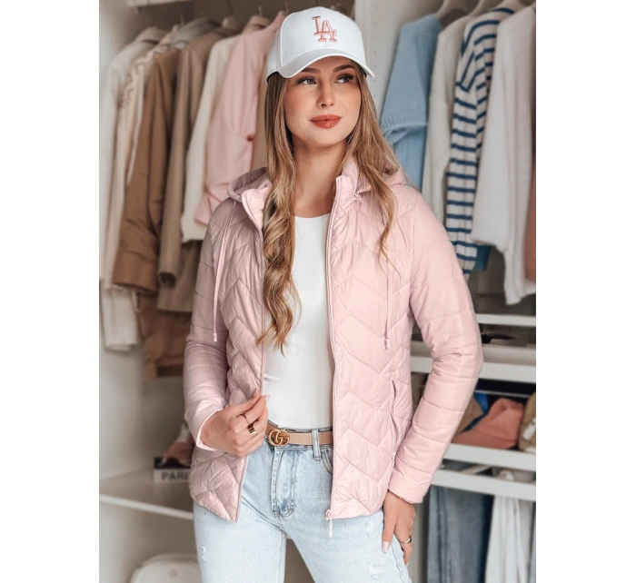 Dámská přechodná prošívaná bunda světle růžová Dstreet model 21986893 - FashionStreet Dámská přechodná prošívaná bunda světle růžová Dstreet model 21986893 - FashionStreet
