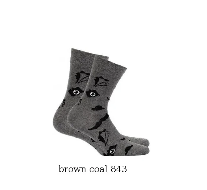 Pánske ponožky Wola Perfect Man vzorované W 94N03 Casual