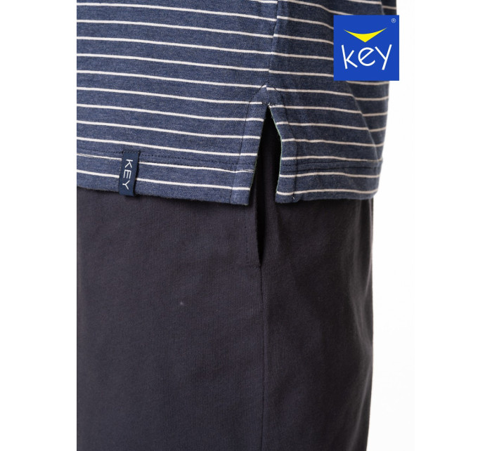 Pánské pyžamo MNS model 19581093 A24 kr/r M2XL - Key