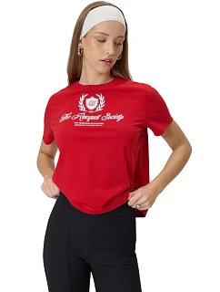 Dámske tričko 4F F2738 červená 4FWSS26TTSHF2738 62S