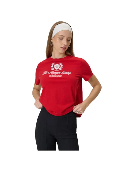 Dámske tričko 4F F2738 červená 4FWSS26TTSHF2738 62S Dámske tričko 4F F2738 červená 4FWSS26TTSHF2738 62S