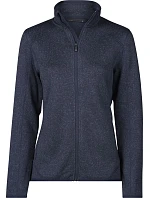 TJ Dámská melanžová pletená fleecová bunda 18. navy melange model 22499171 - Tee Jays