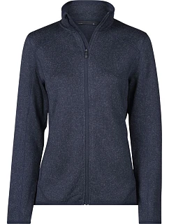 TJ Dámská melanžová pletená fleecová bunda 18. navy melange model 22499171 - Tee Jays