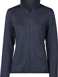 TJ Dámská melanžová pletená fleecová bunda 18. navy melange model 22499171 - Tee Jays