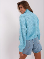 Sweter AT SW 2350.91P jasny niebieski