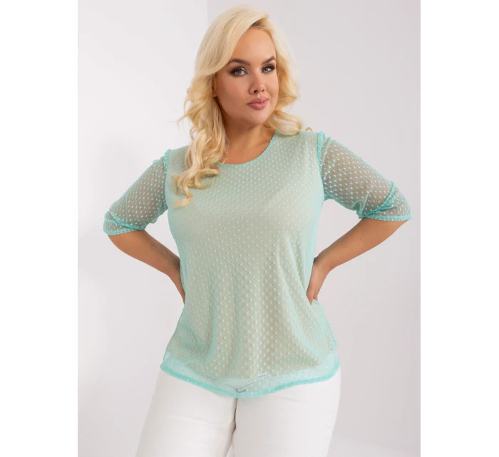 Blúzka LK BZ 506730.64P mincovňa