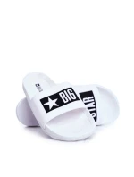 Dámske módne papuče Big Star - biele