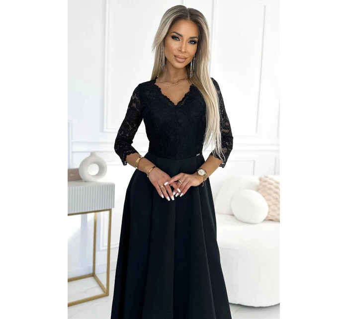 Dámské šaty model 22011573 Černá - numoco Dámské šaty model 22011573 Černá - numoco