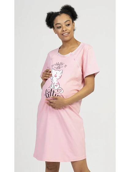Dámská noční košile mateřská Little model 22408464 - Vienetta Dámská noční košile mateřská Little model 22408464 - Vienetta