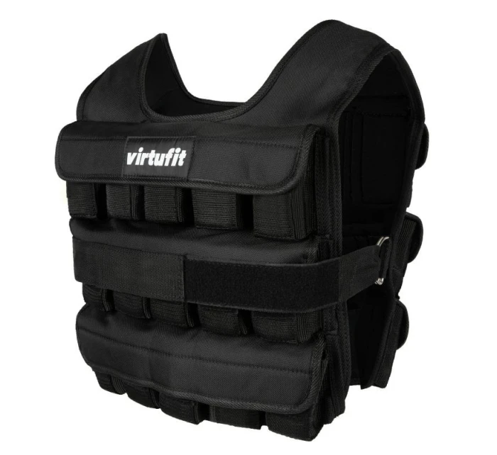 NASTAVITEĽNÁ ZÁŤAŽOVÁ VESTA VIRTUFIT PRO - 30 KG