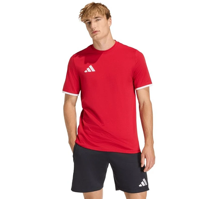 Pánske tričko adidas Entrada 26 Tee red JZ6676 pánske
