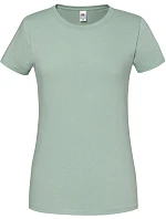 Fruit of the Loom Lady-Fit Iconic 195 T Dámske tričko z hrubej bavlny 16.1424 sage