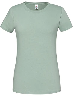 LadyFit Iconic 195 T Dámské tričko z těžké bavlny model 22431562 sage - Fruit of the Loom