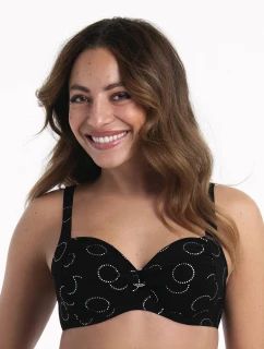 Horný diel plaviek Style Elna - Vrchný diel plaviek 8759-1 black - RosaFaia