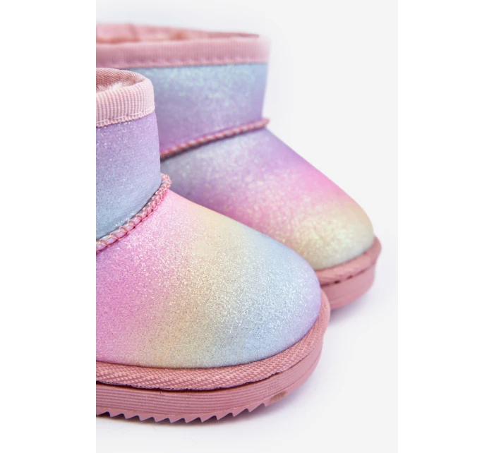 Dziecięce Ocieplane Botki Śniegowce Multikolor Gooby