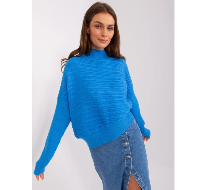Sweter AT SW model 18884826 niebieski - FPrice