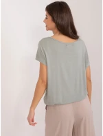 Blúzka D12100R02646A khaki